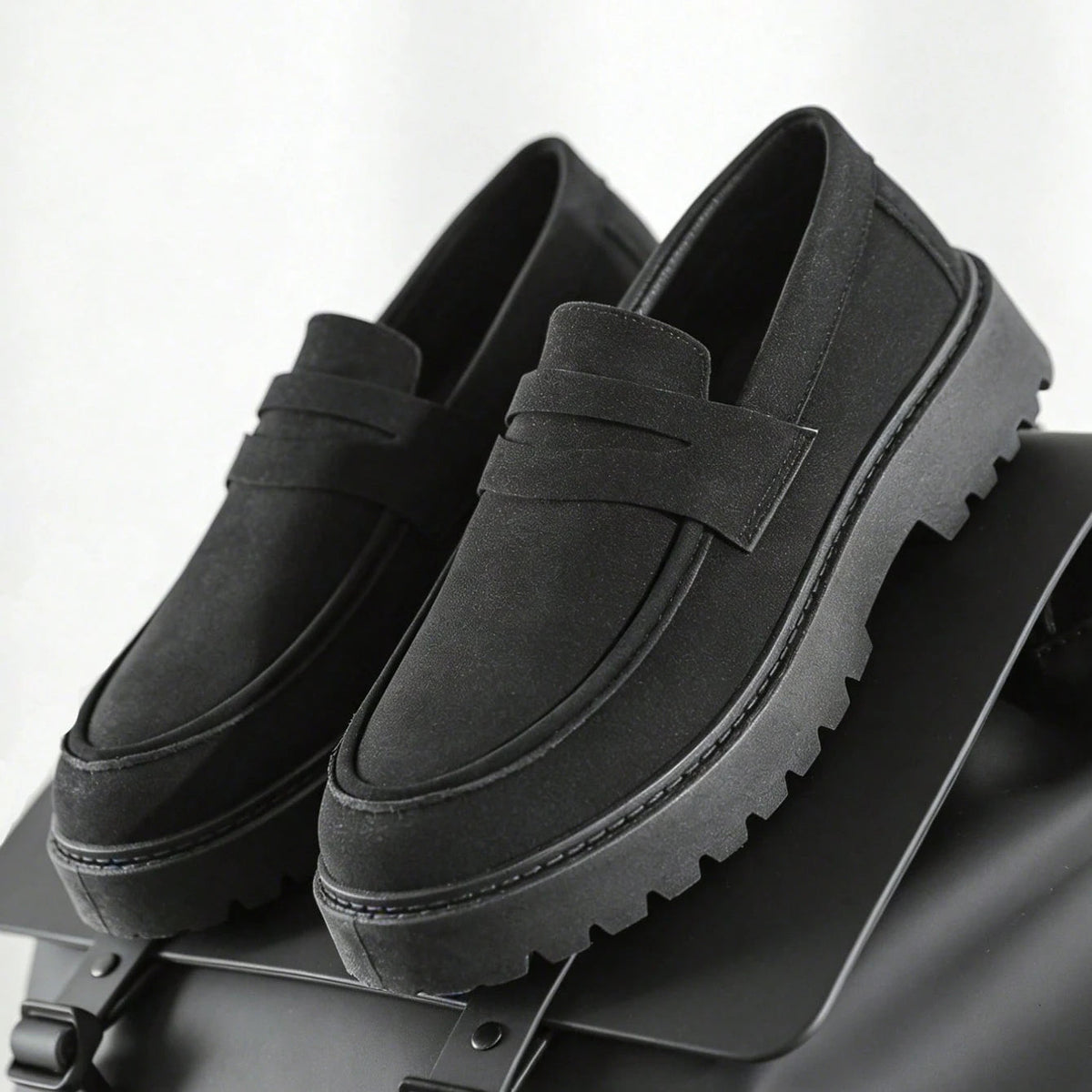 Loafer mit Plateausohle Herren Slip-On Smart Casual